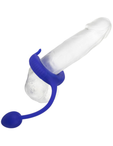 CALEXOTICS - ADMIRAL WEIGHTED COCK RING BLUE