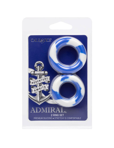 CALEXOTICS - ADMIRAL SET 2 PENIS RINGS