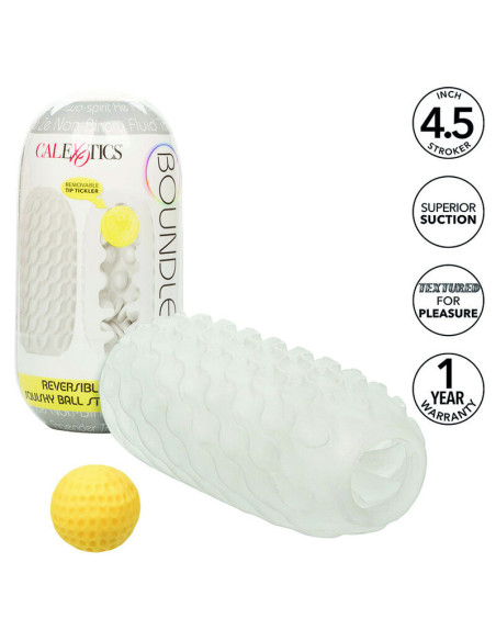 CALEXOTICS - BOUNDLESS REVERSIBLE SQUISHY BALL STROKE GREY