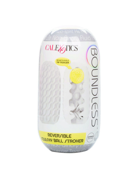 CALEXOTICS - BOUNDLESS REVERSIBLE SQUISHY BALL STROKE GREY