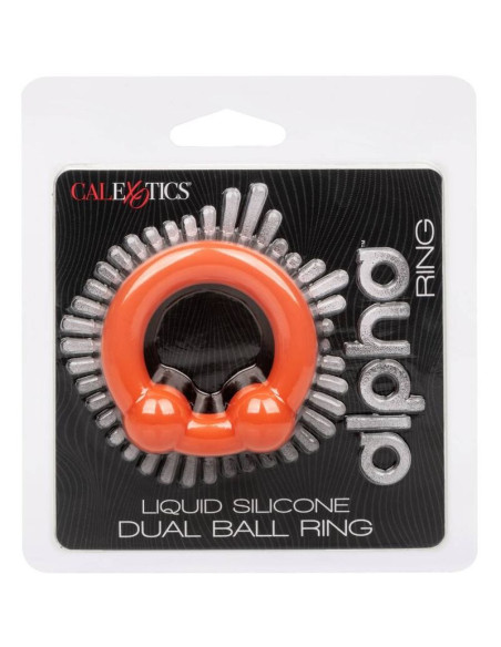 CALEXOTICS - ALPHA DUAL BALL RING ORANGE