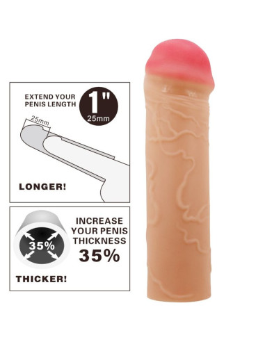 PRETTY LOVE - NILE PENIS EXTENDER COVER FLESH