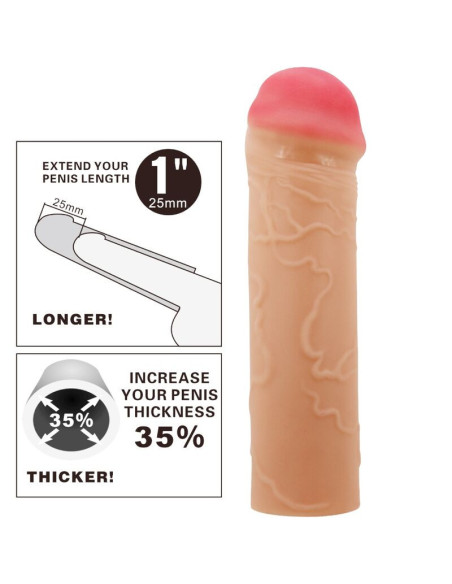 PRETTY LOVE - NILE PENIS EXTENDER COVER FLESH