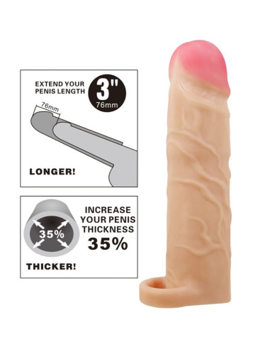 PRETTY LOVE - GERD PENIS EXTENDER COVER FLESH