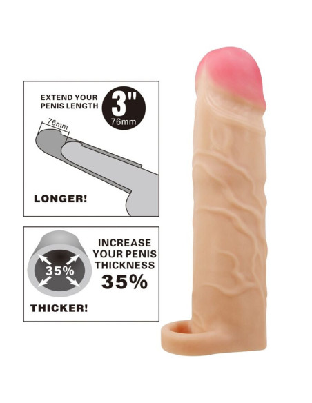 PRETTY LOVE - GERD PENIS EXTENDER COVER FLESH