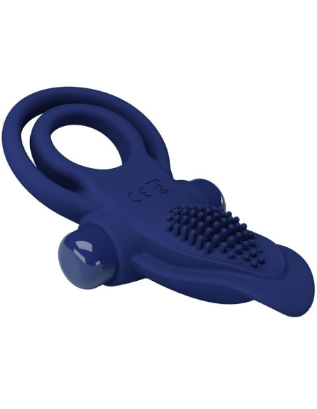 PRETTY LOVE - BRONSON DOUBLE RING WITH VIBRATION BLUE