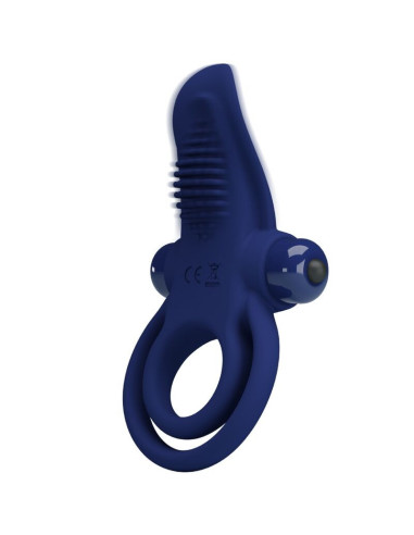 PRETTY LOVE - BRONSON DOUBLE RING WITH VIBRATION BLUE