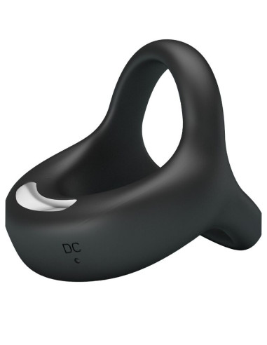 PRETTY LOVE - ELLIOTT BLACK VIBRATOR RING