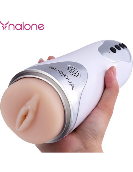 NALONE - MAGICIAN MASTURBATOR WITH VIBRATION WHITE