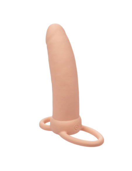 CALEXOTICS - MAXX THICK DUAL PENETRATOR 10 VIBRATIONS FLESH