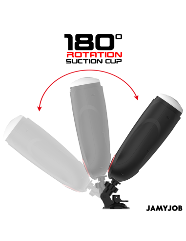 JAMYJOB - GRAVITY AUTOMATIC VAGINA MASTURBATOR 5 THRUSTING MODES AND SOUND EFFECT