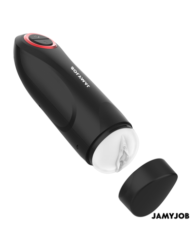 JAMYJOB - GRAVITY AUTOMATIC VAGINA MASTURBATOR 5 THRUSTING MODES AND SOUND EFFECT