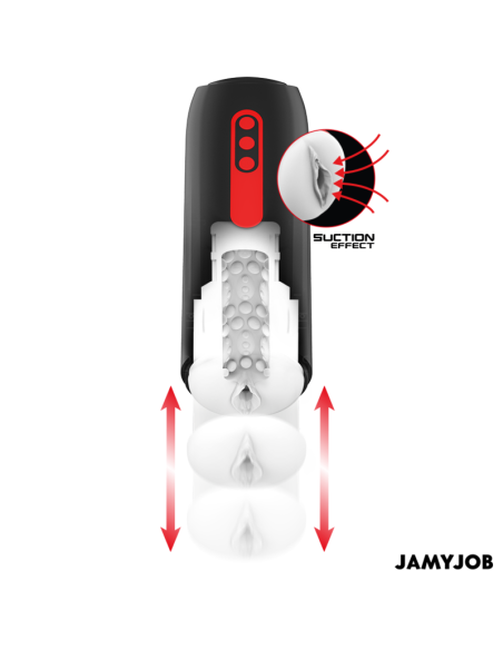 JAMYJOB - PHANTOM AUTOMATIC VAGINA MASTURBATOR 5 SUCTION AND THRUST MODES