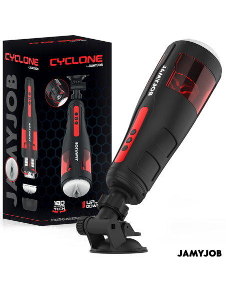 JAMYJOB - CYCLONE AUTOMATIC VAGINA MASTURBATOR 10 ROTATION AND THRUST MODES