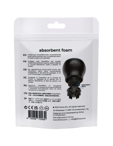 KIIROO - POWER BLOW SUGERIANČIOS PUTOS, 5 PAKUOTĖS