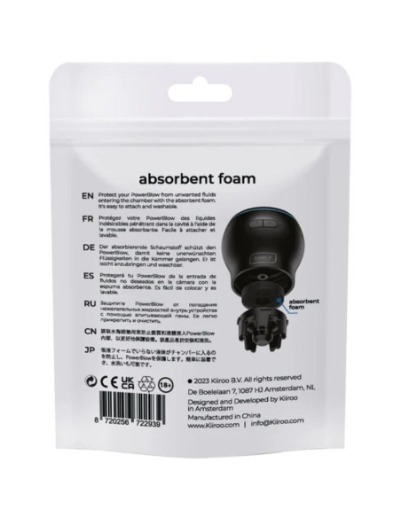 KIIROO - POWER BLOW ABSORBENT FOAM 5 PACK