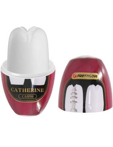 PRETTY LOVE - CATHERINE MALE MASTURBATOR WHITE