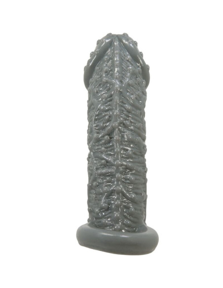 PRETTY LOVE - REALISTIC PENIS ENLARGER AND DELAY SLEEVE MODEL 2 GREY