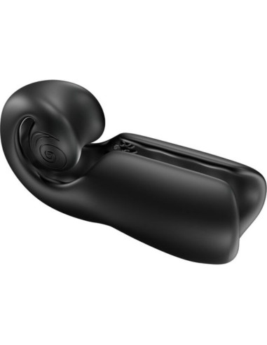 SNAIL VIBE - EVO FOR HIM MALE MASTURBATOR SLIDE NROLL BLACK