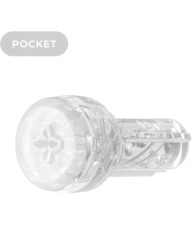 KIIROO - FEEL POCKET STROKER CRYSTAL BY KIIROO TRANSPARENT