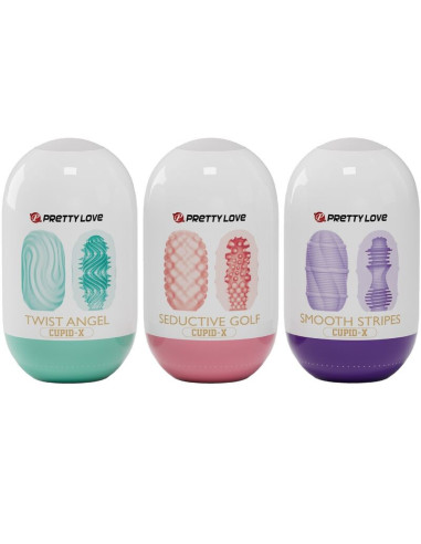 PRETTY LOVE - CUPID X 18 MALE MASTURBATORS DIFFERENT TEXTURES