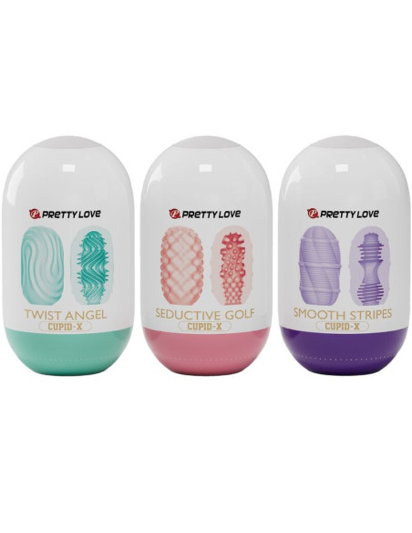 PRETTY LOVE - CUPID X 18 MALE MASTURBATORS DIFFERENT TEXTURES