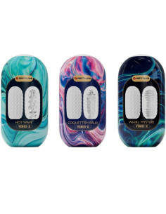 PRETTY LOVE - VENUS X 15 SILICONE MALE MASTURBATORS WHITE 2