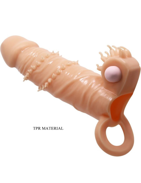 PRETTY LOVE - CONNOR PENIS SLEEVE CLITORIS STIMULATOR FLESH