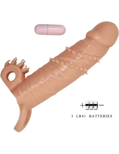 PRETTY LOVE - CONNOR PENIS SLEEVE CLITORIS STIMULATOR FLESH
