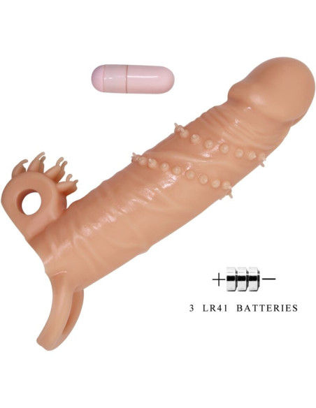 PRETTY LOVE - CONNOR PENIS SLEEVE CLITORIS STIMULATOR FLESH