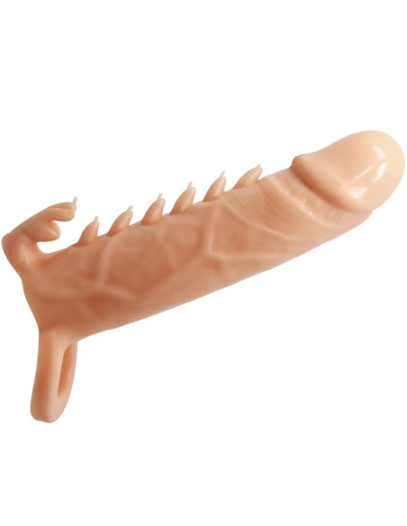 PRETTY LOVE - EMMIT PENIS SLEEVE CLITORIS STIMULATOR FLESH