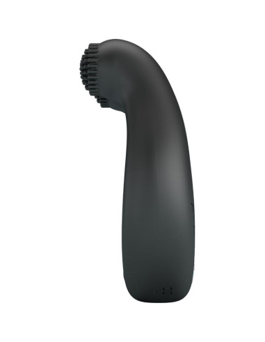 PRETTY LOVE - DAHLIA VIBRATING RING CLITORIS STIMULATOR 12 VIBRATIONS BLACK