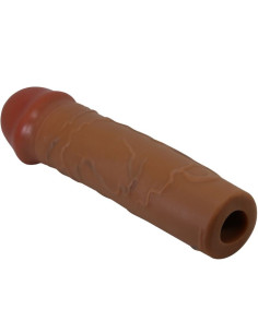 PRETTY LOVE - NILE PENIS SLEEVE WITH 2.5 CM EXTENSION MULATTO 2