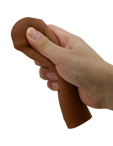 PRETTY LOVE - NILE PENIS SLEEVE WITH 2.5 CM EXTENSION MULATTO