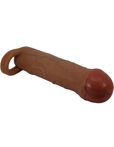 PRETTY LOVE - BUNION PENIS SLEEVE WITH 2.5 CM EXTENSION MULATTO