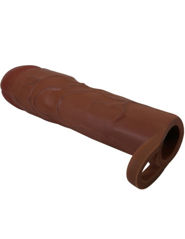 PRETTY LOVE - GERD PENIS SLEEVE WITH 7.6 CM EXTENSION MULATTO