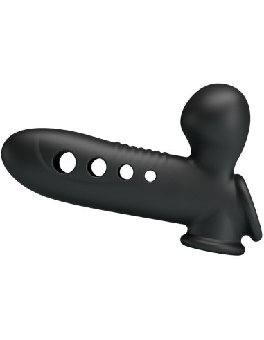 PRETTY LOVE - CRANE PENIS SLEEVE WITH AIRBAG BLACK