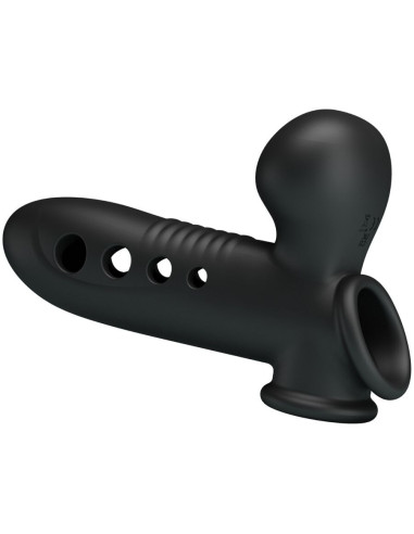 PRETTY LOVE - CRANE PENIS SLEEVE WITH AIRBAG BLACK