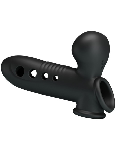 PRETTY LOVE - CRANE PENIS SLEEVE WITH AIRBAG BLACK
