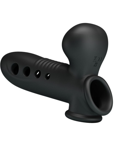 PRETTY LOVE - CRANE PENIS SLEEVE WITH AIRBAG BLACK