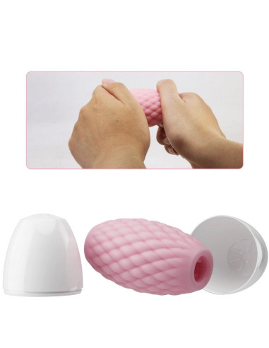 PRETTY LOVE - ATHENA EROS SILICONE MALE MASTURBATOR PINK