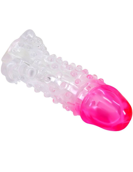 PRETTY LOVE - WILFORD REALISTIŠKAS PADIDINIMO ĮMAUTĖ SU RELJEFU ROŽINĖS SPALVOS VARPOS SPALVA