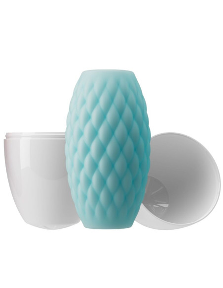 PRETTY LOVE - ATHENA EROS SILICONE MALE MASTURBATOR SKY BLUE