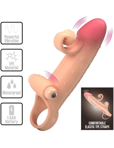 ROMANCE - VIBRATING PENIS SLEEVE NATURAL