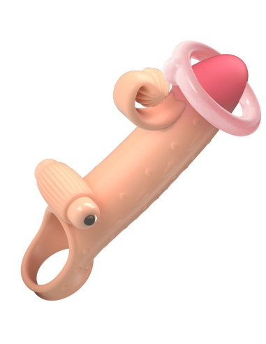 ROMANCE - VIBRATING PENIS SLEEVE NATURAL