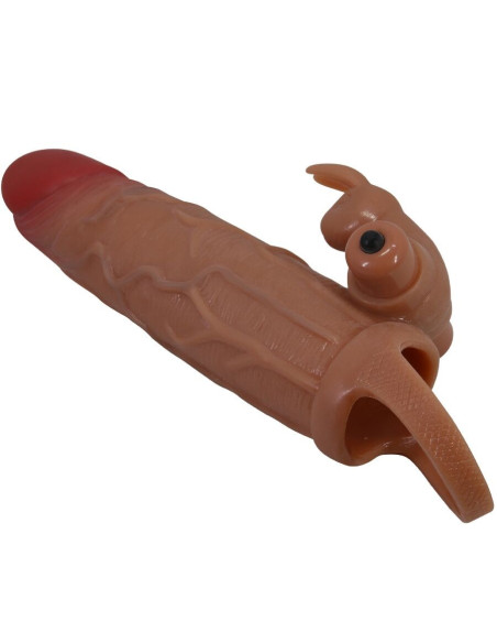 PRETTY LOVE - OSMAR PENIS SLEEVE VIBRATING CLITORIS STIMULATOR
