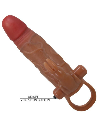 PRETTY LOVE - OSMAR PENIS SLEEVE VIBRATING CLITORIS STIMULATOR