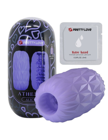PRETTY LOVE – Atėnės Alice vyriškas masturbatorius, violetinis