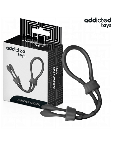 ADDICTED TOYS - ADJUSTABLE SILICONE ROPE FOR THE PENIS