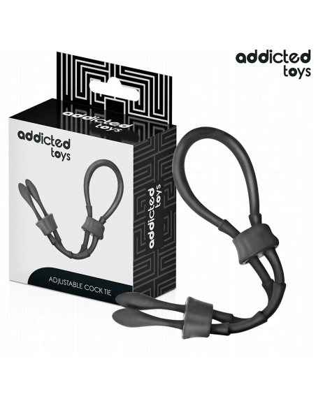ADDICTED TOYS - ADJUSTABLE SILICONE ROPE FOR THE PENIS